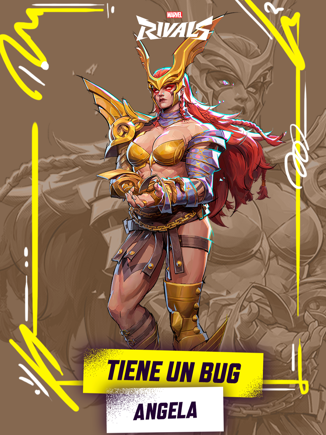 😱Angela tiene un BUG en la season4 de MARVEL RIVALS😱 #MarvelRivals #HeartoftheDragon #Newskin #tiktokgaming #heartofthedragon #MarvelGames #angela #marvelrivalsgameplay