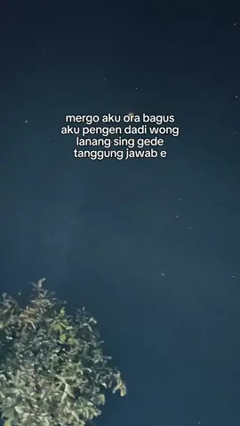 #CapCut mergo ora bagus dadi gudu gede tanggung jawab e😌#fyyp #motivasi #sadardiri 