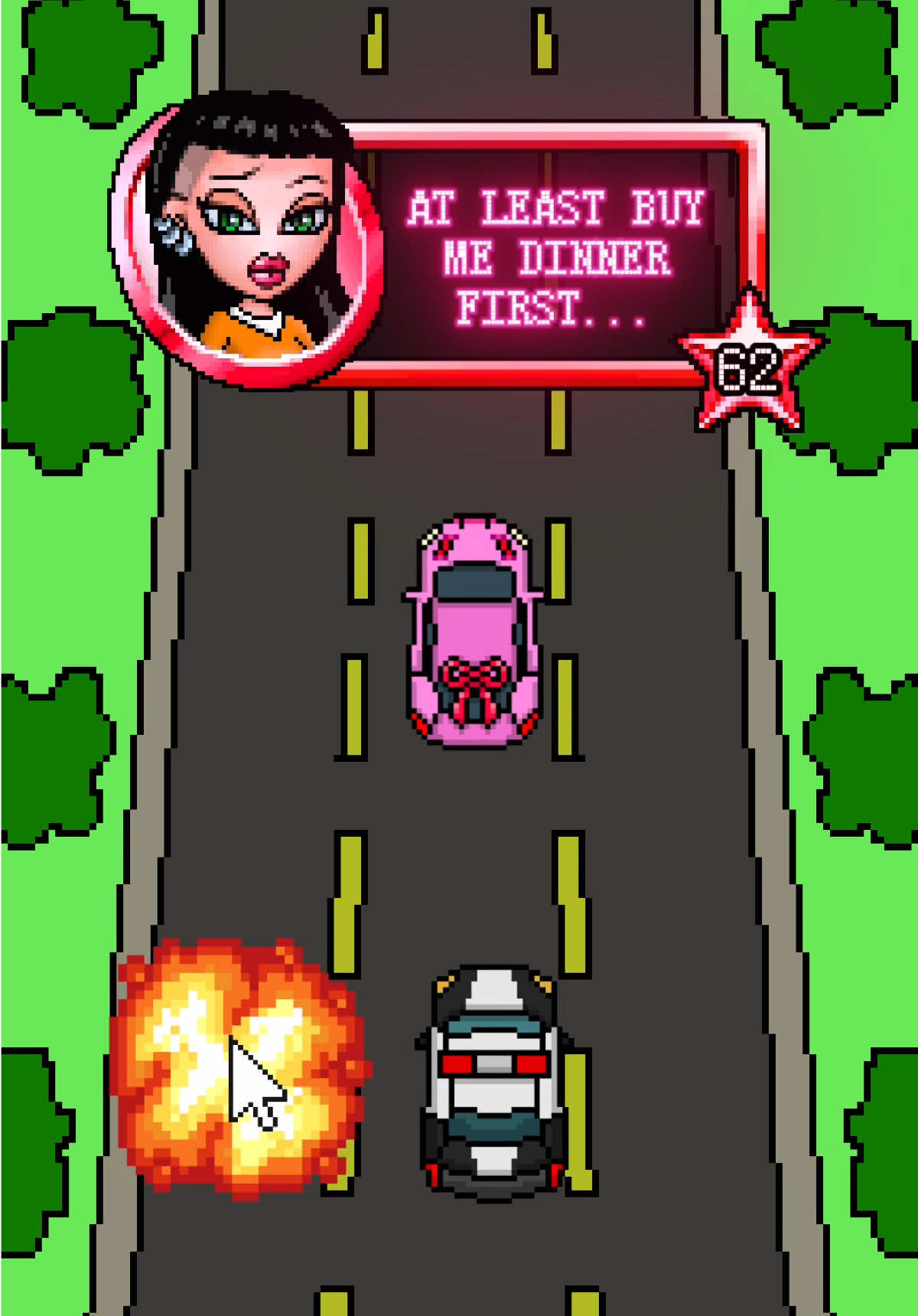 LEVEL 62 | THANKFULLY I LIKE MY PIGS GRILLED 😋💅😈 #y2k #8bit #diva #animation #videogame  