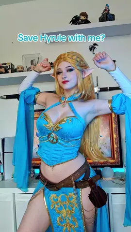 wake up link 💙 #cosplay #zelda #zeldacosplay #zeldatearsofthekingdom 