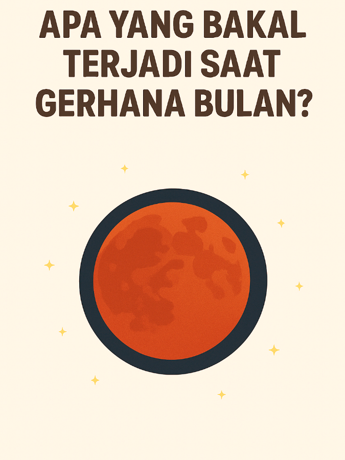 Saat gerhana bulan, yang terjadi adalah Bumi berada di antara Matahari dan Bulan, sehingga cahaya Matahari yang biasanya membuat Bulan terlihat terang terhalang oleh Bumi. Berikut prosesnya: 1. Posisi sejajar – Matahari, Bumi, dan Bulan berada dalam satu garis lurus. 2. Bulan masuk ke bayangan Bumi – Ada dua bagian bayangan Bumi: Umbra → bayangan inti yang gelap. Penumbra → bayangan samar di pinggir. 3. Jenis gerhana bulan: Gerhana bulan penumbra → Bulan hanya masuk ke penumbra, jadi tampak sedikit redup. Gerhana bulan sebagian → Sebagian Bulan masuk ke umbra, jadi terlihat sebagian gelap. Gerhana bulan total → Seluruh Bulan masuk ke umbra, biasanya tampak berwarna merah gelap (disebut blood moon) karena cahaya Matahari dibelokkan atmosfer Bumi. 🌍✨ Jadi, gerhana bulan hanya bisa terjadi saat bulan purnama, tapi tidak setiap bulan purnama terjadi gerhana karena orbit Bulan sedikit miring dibanding orbit Bumi. #gerhanabulan #jjedukasi #edukasi #4u #foryou 