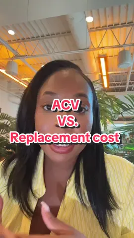 Studying for your P&C exam? Know the difference between ACV and Replacement cost  This will be on your insurance exam !! #insuranceagent #insureyoursuccess #insuranceexam #insurancestudytips #propertyandcasualtyinsurance 