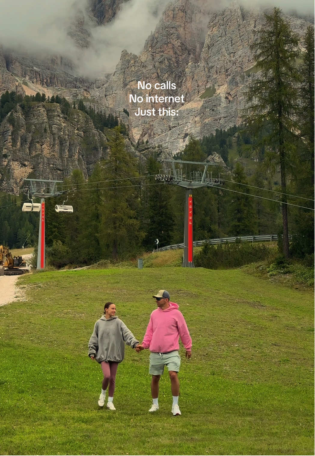 ⛰️❤️ #couplevideos #dolomites #lovestory #lovemountains #couplegoals 