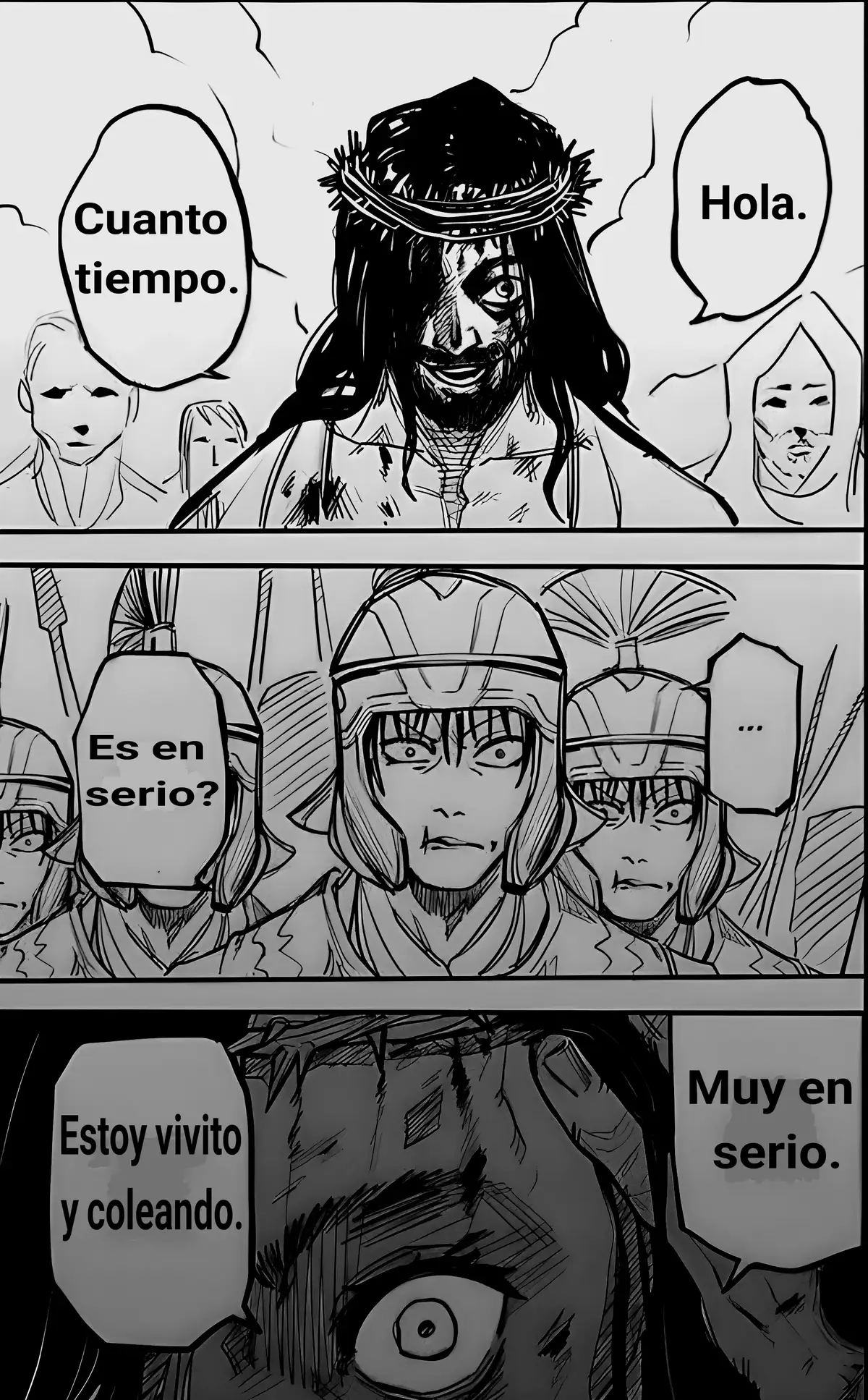 Estoy vivito y coleando  #meme #toji #gojo #manga #jujutsukaisen 