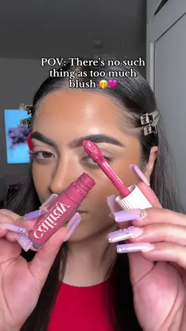 My favourite way to apply blush! 😩🩷 #creatorsearchinsights #makeup #foryou #blush #foryoupage #tiktok #pinkblush #fyp #trend 