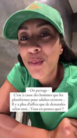 Je pense qu’il faut être honnête et accepter qu’aujourd’hui, oui des femmes ont fait le choix d’aller sur ces plates-formes pour gagner de l’argent. Point barre, il est inutile d’aller trouver des excuses comme le patriarcat, comme le fait que elles le font car il y a de la demande… les hommes avant savaient faire sans ce n’est donc pas du tout une excuse. Dites-moi ce que vous en pensez. En attendant, prenez bien soin de vous, prenez bien soin des autres. Big Kisses ♥️🙏🏾💋 #plateforme #contenu #adultes #votreavis #interrogation 