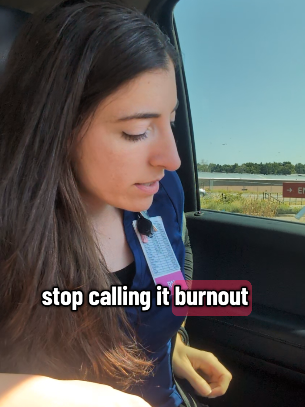 it's not burnout. it's moral injury. we need to understand the language better to understand how to navigate it. #understaffed #healthcareworker #nursesoftiktok #nurselife #moralinjury 