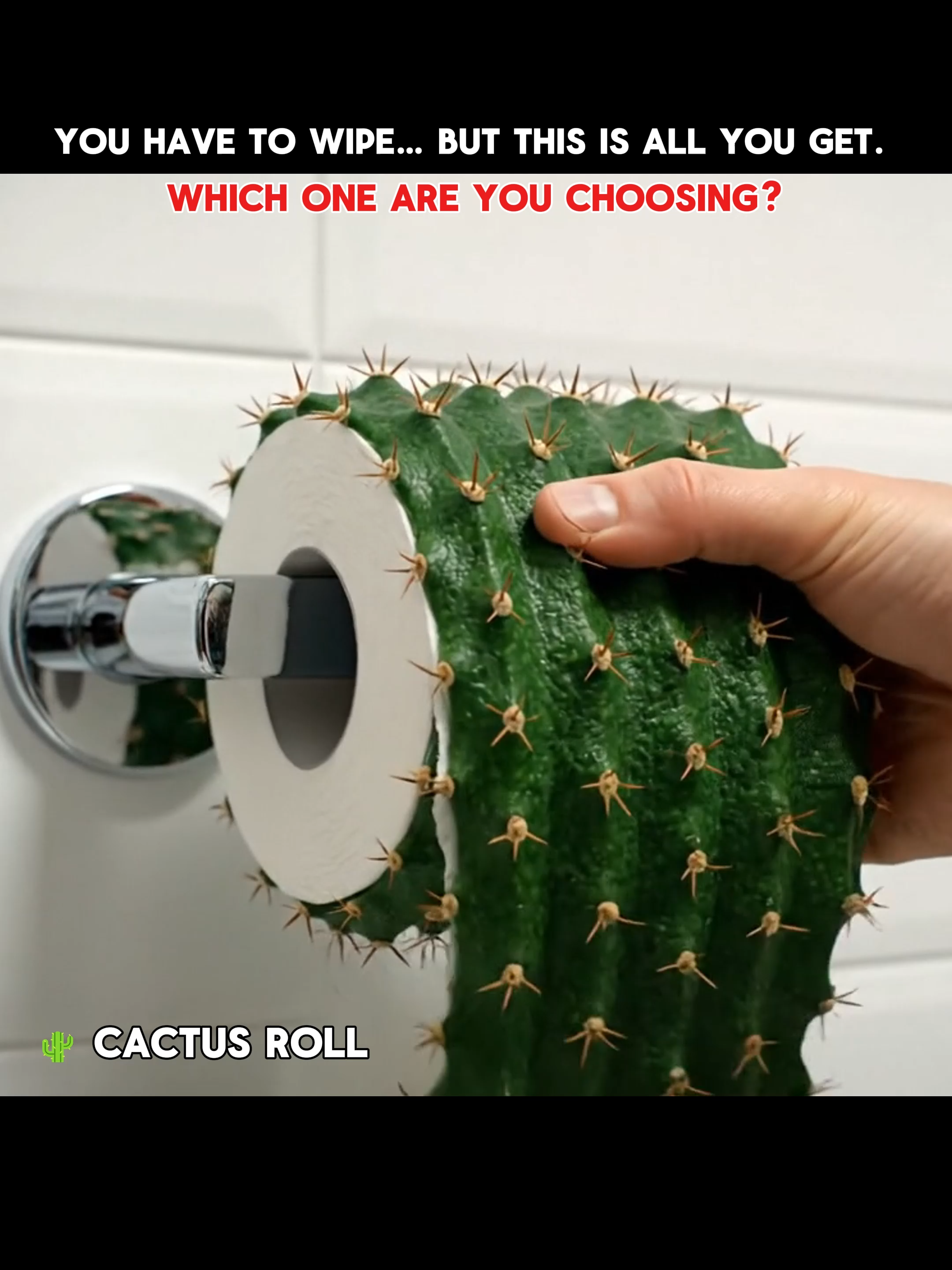 Which Toilet Paper Are You Choosing? 🧻 #ai #asmr #asmrsounds #satisfyingvideos #relax