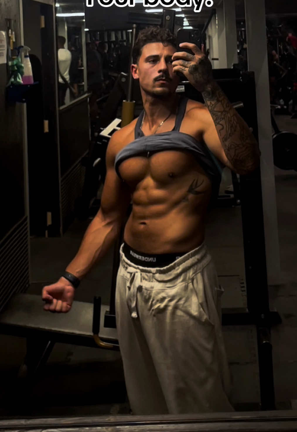 The best outfit your skin. 💪🏼🦾 #OnlineFitnessCoach #trainingday #workhard #trainharder #muscle 