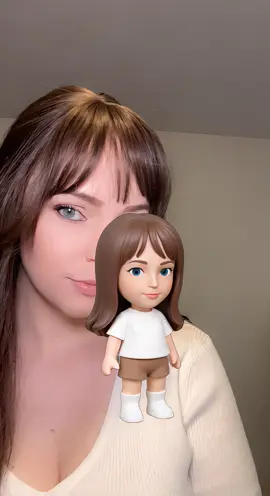 Yourself as a toy… A lil satisfying and a lil creepy 😂 #ai #toy #funtemplate #funeffects 