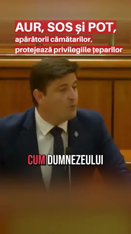 AUR, SOS și POT au apărat, doar în ultima săptămână, în Parlament, cămătarii, hoții și privilegiații de la ASF, ANRE și ANCOM. #viral #fyp #viralvideo #România #USR 