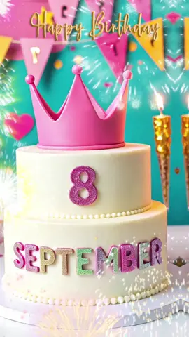 8 SEPTEMBER BIRTHDAY SONG🎂,  HAPPY BIRTHDAY🎂🎉🎁, 8 September TIKTOK, #creatorsearchinsights #september #8 #pppppppppppppppp #happybirthdayguys #foryoupage❤️❤️ #fyp #tik_tok #tiktok #viral #video 