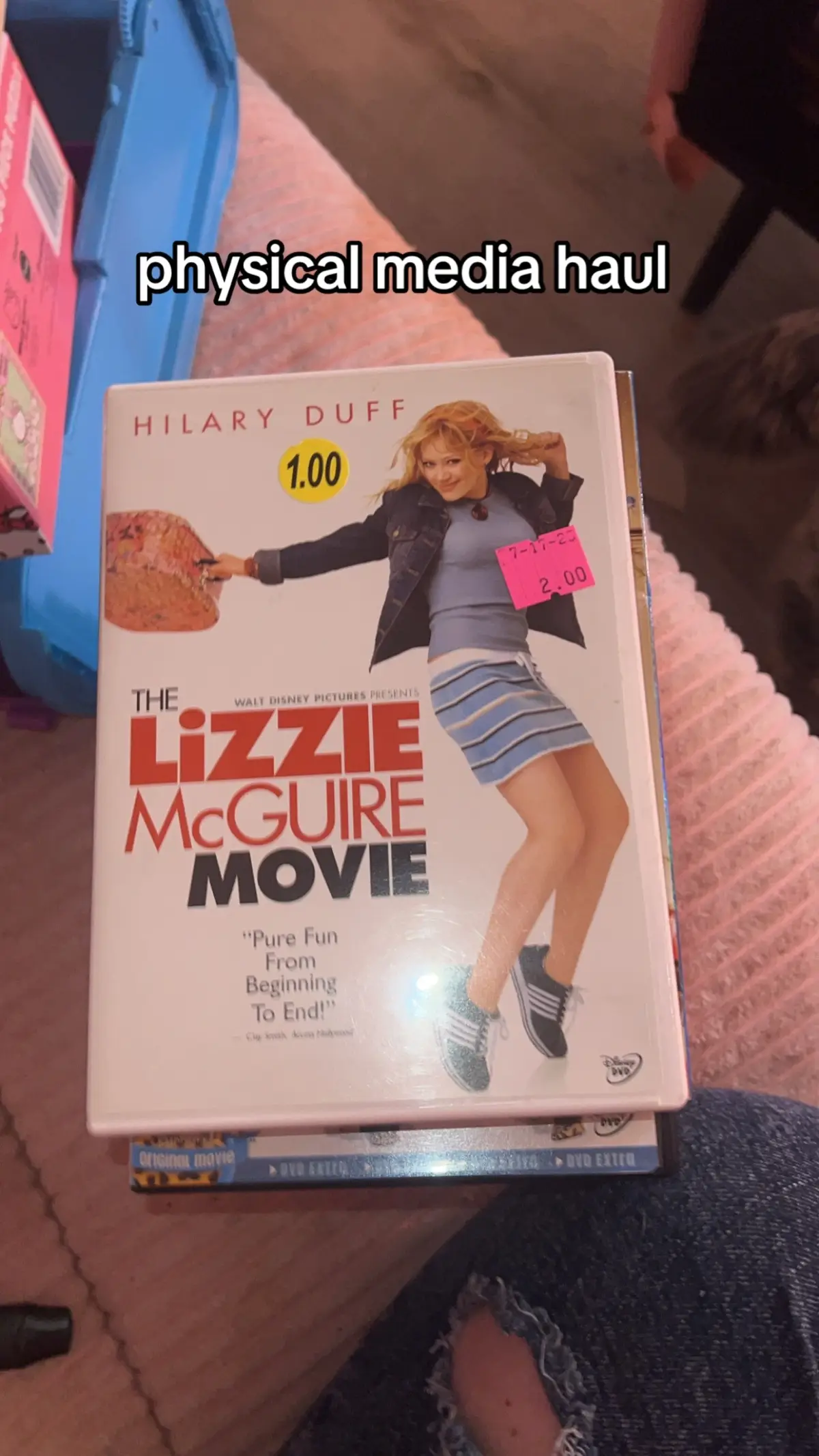i’m doing a little experiment to see if my lemon8 version or my tiktok version does better 💘 i love collecting physical media! there is no feeling compared to putting on a barbie movie, turning off your phone, and crafting for hours.  #houseplantmother #fyp #thrifted #physicalmedia #thrifting 