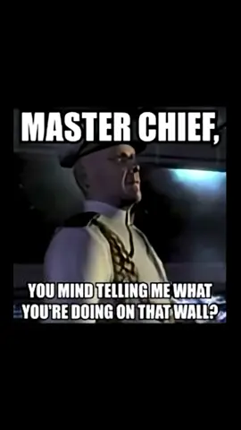 Master chief mind telling me what your doing on that wall #Halo #memes #masterchief 