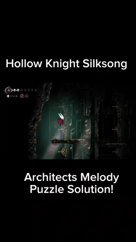 Hollow Knight Silksong Architects Melody solution! #fyp #videogames #review #ps5 #hollowknightsilksong 