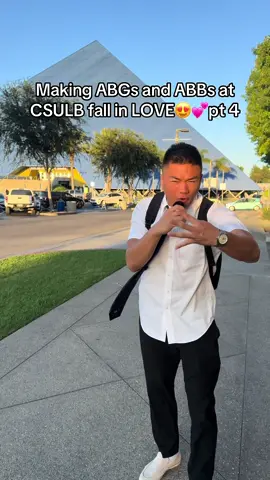 i can’t believe i made them fall in love🥰💕where should i go next?? #funny #asian #abg #socal #csulb 