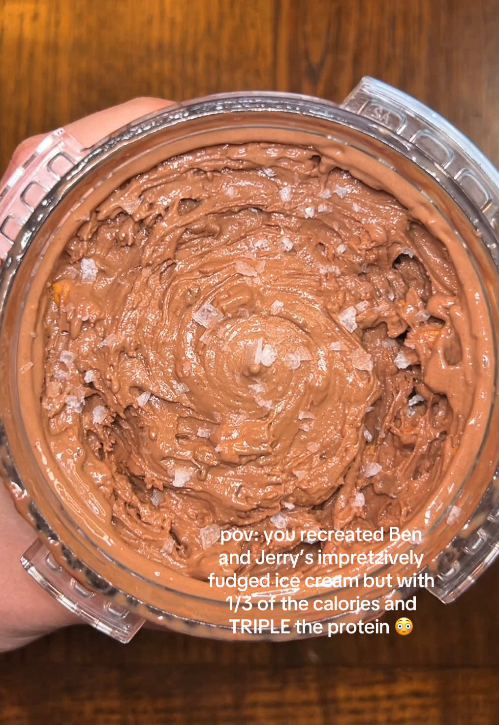 350 calories 49g protein (for the entire pint, mix-ins included) Impretzively Fudged Protein Ice Cream 😋🍦 Original recipe from my Recipe Book Check out the link in my bio for my Creami Recipe Books with over 145 recipes like this one! Follow me for more @Ninja Kitchen Creami and Swirl recipes! Code FPF to save on @Prime Bites Protein Treats @Hormbles Chormbles @Fuul Snacks  • • • • #ninjacreami #proteinicecream #highprotein #healthy #fpf   