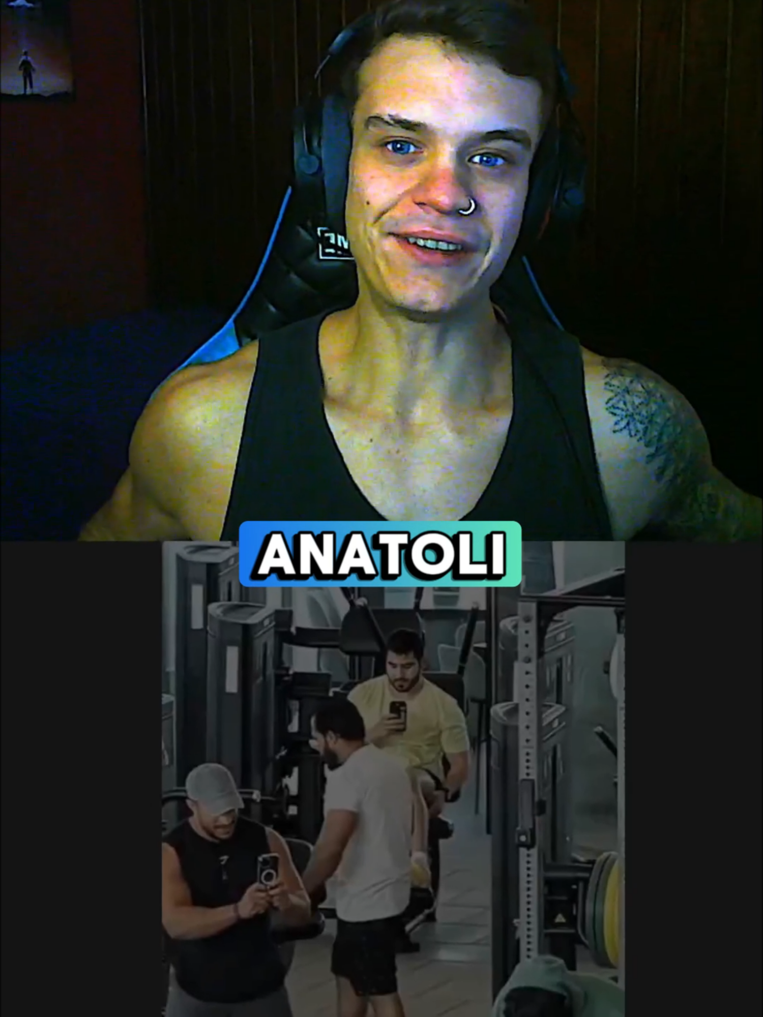 Anatoly siendo Anatoly demostrando como siempre que el tamaño no siempre es fuerza y dando lecciones de humildad a culturistas! #Gym #fitness #gimnasio #anatoly