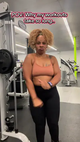 This is why my workouts take forever… 