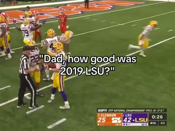 Maybe the greatest cfb team ever#fyp #football #CollegeFootball #lsu #joeburrow 