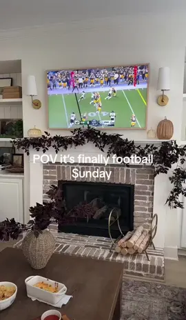 Football Sunday #homedecor #fall #falldecor #football