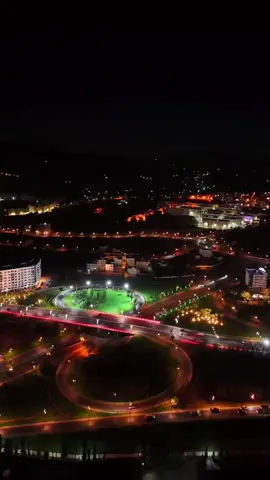 مشاهد مبهرة من السماء تزين الرباط العاصمة و الملعب مولاي عبد الله 🎇✨️🇲🇦#المغرب #الرباط #🎥الجمال بعدستي دائما #اضواء #العرض -الضوئي🇲🇦🎇✨️👑🔥🎥