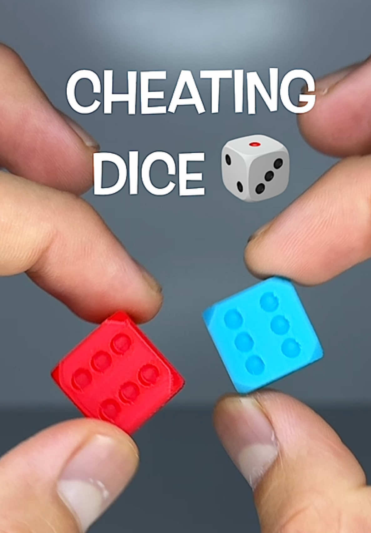 Cheating Dice 🎲 60% Chance of Winning #prank #cheating #magictrick #fypシ 