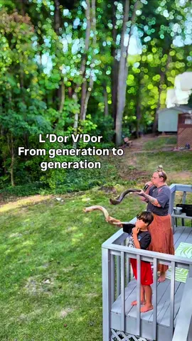 L’Dor V’Dor means from generation to generation. It is the heartbeat of Judaism. The reminder that our faith, our traditions, our stories are not just ours. They are meant to be carried forward. In our congregation we have something called the Shofar Corral. My dad helped start it, and he was one of the main shofar blowers, leading the blasts that filled the sanctuary on Rosh Hashanah. When he passed away, I stepped into place to keep it going. To keep the sound alive and to keep his memory alive. That is L’Dor V’Dor. Now my sons stand beside me. They have taken up the shofar too, learning the same calls that shaped my childhood. What began with my father now lives in me, and in them. My sister joins us too. This is what it means to pass something on, from generation to generation, from my father to me, and now from me to my sons. The shofar is part of it, but the heart of it is L’Dor V’Dor, the reminder that what is given to us is also ours to carry forward.  The month of Elul is the holiest month of the year. We are waking up from a spiritual sleep with the shofar being blown every morning. The reflection is healing because every day we can be a better version of ourselves. The work is never done. This is a reminder to step out of the busy day-to-day and actually sit, reflect, and notice where we may be stuck. #RoshHashanah #shanatova #shofar #roshhashana #elul 