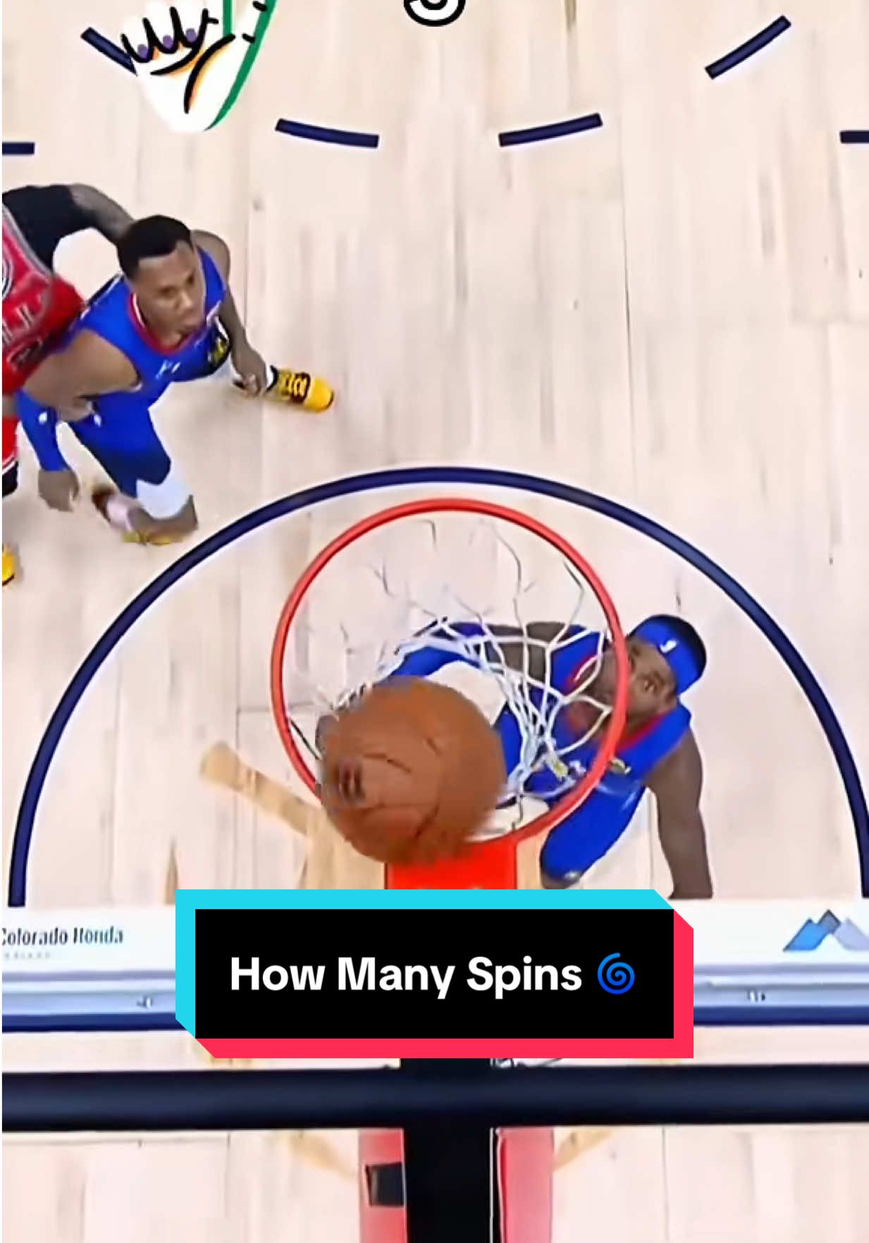 8 times’ the charm! 🤣 #NBA #basketball #funny #blooper 