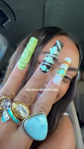 I love this set #maximaliststyle #nailinspo #fallnails #nailsoftheday #nailinspiration #nailreveal 
