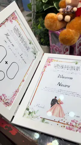 Nikkah booklet frame are available here order now 03142213373❤️#nikkahcertificate #booklet #nikkahbook #nikkahbooklet #nikkahsignbook 