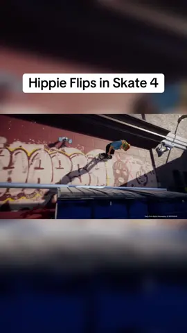 Hippie Flips in Skate 4 @skate.  #easkate #skate4 #skate3 #skate4gameplay #hippieflip 