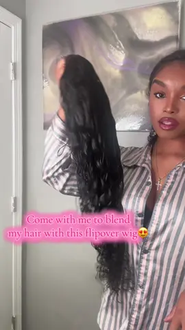 how to get your leave out to match your curly half wig 💕 @Exquisite Hair Junkies  #fyp 