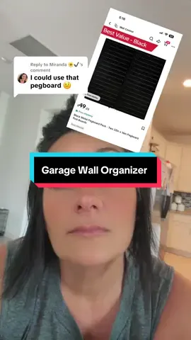 Replying to @Miranda 🌼✔️ @Wall Control  garage wall organizer 