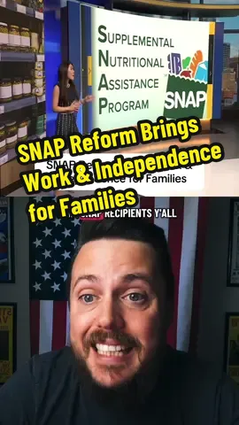 SNAP Reform Brings Work & Independence for Families. #SNAP #Trump #WelfareReform #Independence #Accountability 