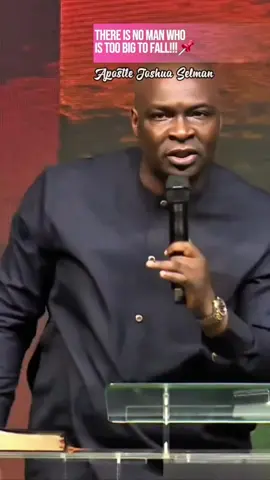 There Is No Man Who Is Too Big To Fall...You Need The Help Of God!!📌-Apostle Joshua Selman Ninmak..#salvationhub #gospel #explorepage #worshipmusic #instablog9ja 