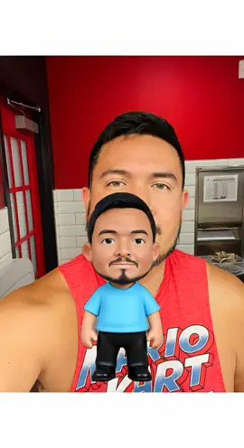 This looks like a mini me!#Aitouchfilter #ai #aitoy 