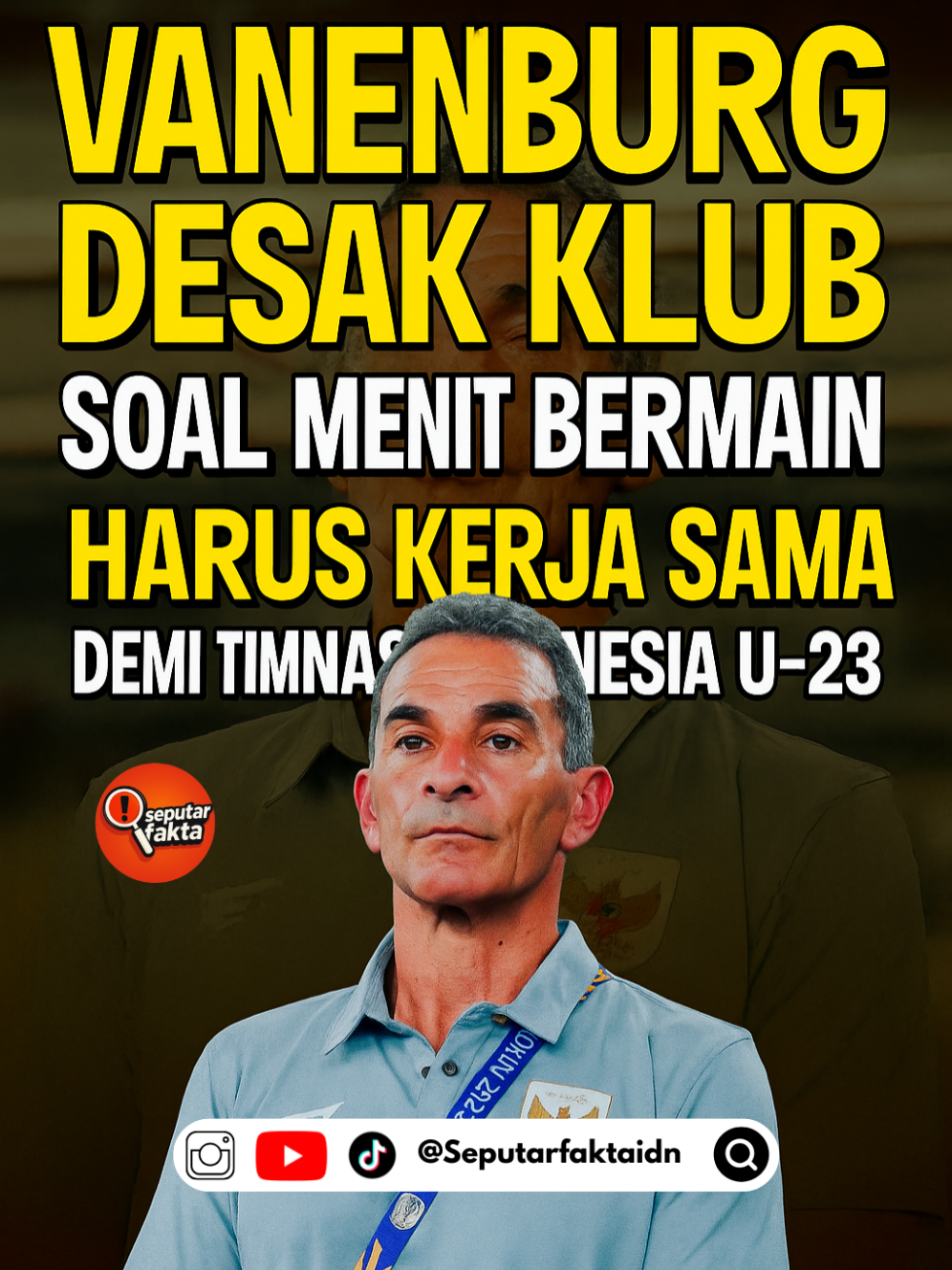 Hai sobat fakta! Dalam video kali ini, kami membahas pernyataan tegas Coach Gerald Vanenburg mengenai pentingnya menit bermain bagi pemain Timnas Indonesia U-23. Vanenburg mengingatkan klub-klub untuk bekerja sama demi masa depan sepakbola Indonesia. Dia menegaskan bahwa peningkatan kualitas tim tidak hanya bergantung pada pelatihan, tetapi juga pada kesempatan bermain yang cukup untuk para pemain muda. Saksikan analisis mendalam dan pendapat menarik seputar situasi ini! Jangan lupa untuk like dan share video ini agar semakin banyak yang terinspirasi. #TimnasU23 #GeraldVanenburg #SepakbolaIndonesia #MenitBermain #FaktaSepakbola 