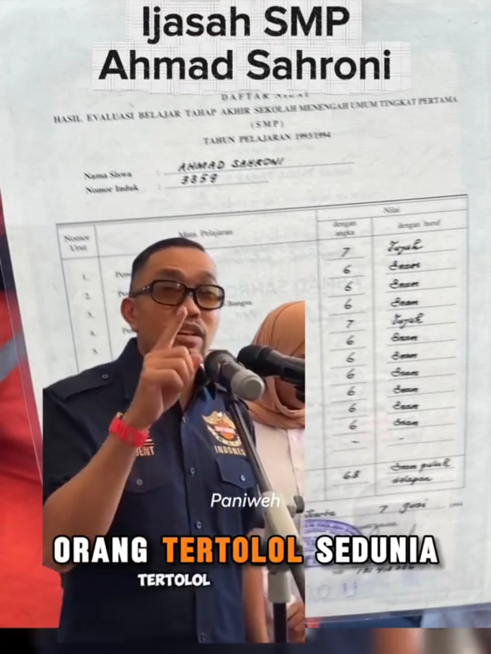 iklannya kok bisa pas gitu 😏 #dpr #ahmadsahroni #tolol #demo 