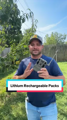 #rechargeable #rechargeablebattery #lithiumbatteries #deerseason #hunting 