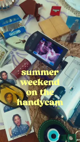 It’s too hot but that’s ok 😎 #handycam #vintagevibes 