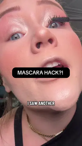 OMG NEW MAKEUP/MASCARA HACK- WHAT DO YOU THINK?! Because I’m kind of obsessed!!! 🤩 @tarte cosmetics #makeuphacks 