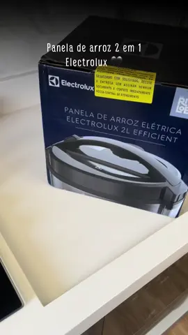 Hoje foi dia de trazer a panela de arroz para voces ! #electrolux #paneladearroz #panelaeletrica #eletrodomesticos 