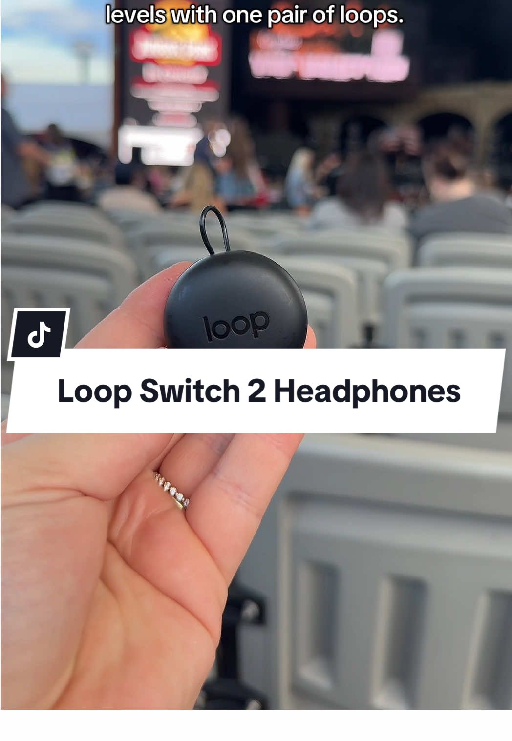 If you have a concert coming up—you’ve gotta grab these silencing headphones. You can still enjoy the concert with out the overwhelmingly loud noise! #adhdhacks #loopswitch2 #loopheadphones #concerthacks 