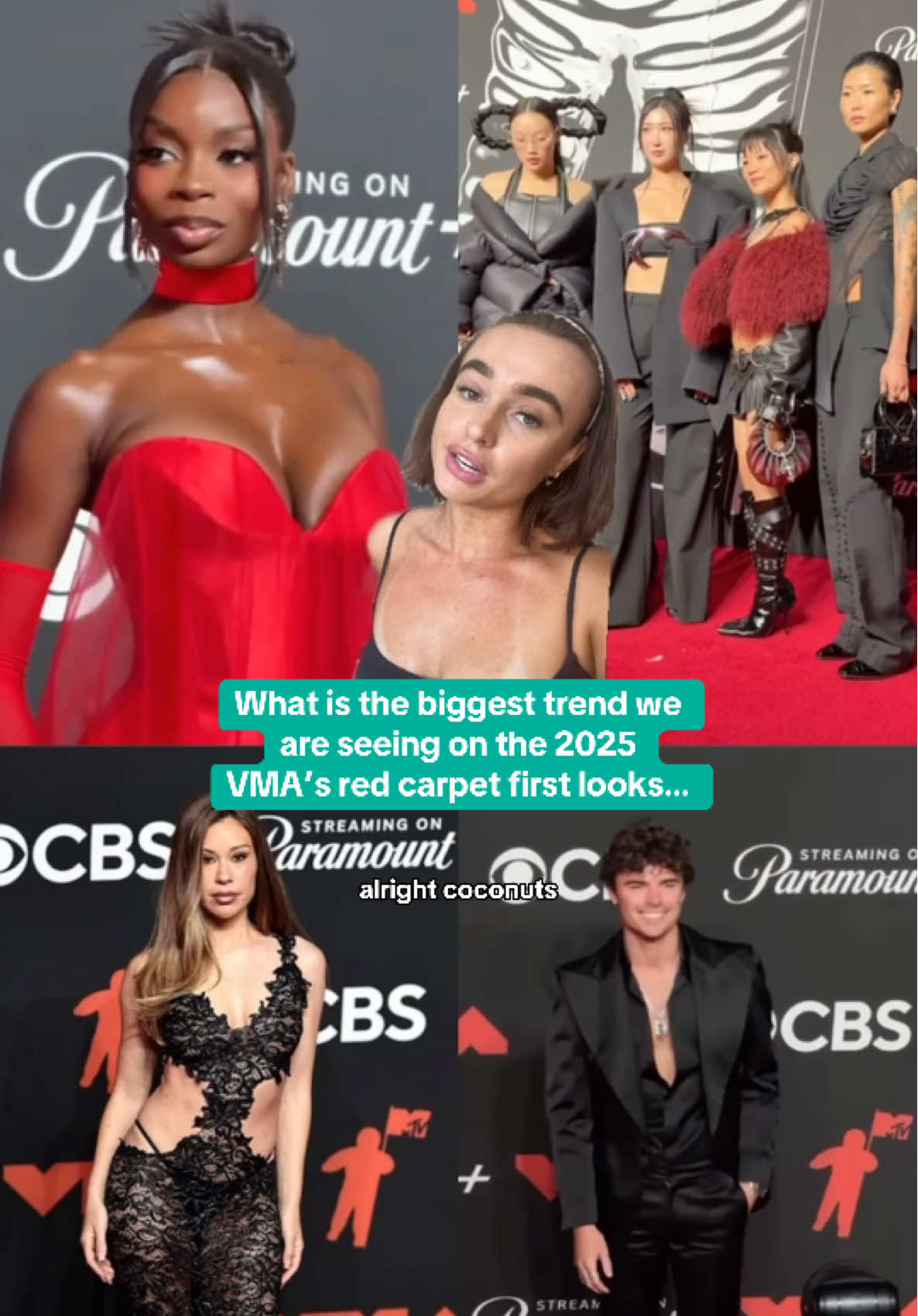 MTV knows what they are doing booking the VMA’s on a full moon + lunar eclipse OOP 👀 whose your fav look so far?  Here we have: Olandria & Nic from Love Island USA, KATSEYE, Gabby Windey, the cast of K-Pop Demon Hunters & Doja Cat  #vmas2025 #katseye #olandria #loveislandusa #gabbywindey #greenscreen 