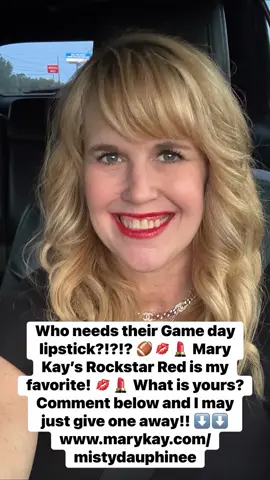 Game day Lipstick! 🏈💄💋 #lipstick #fypage #marykaymama #football #MomsofTikTok 
