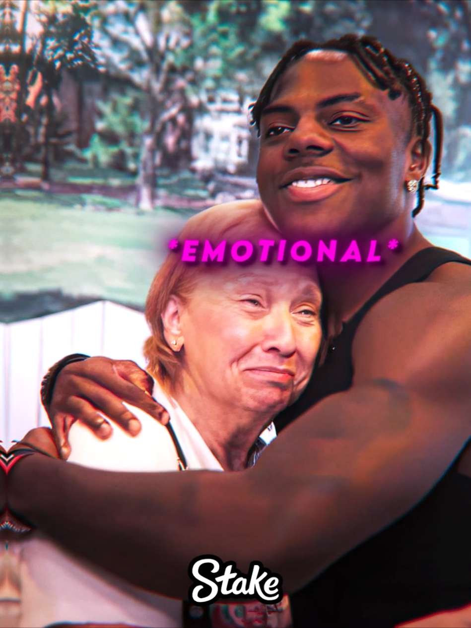 W Speed for blessing her with a surprise 💖💖 #ishowspeed #wholesome #edit 