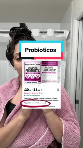 Estos son los probióticos que uso . 