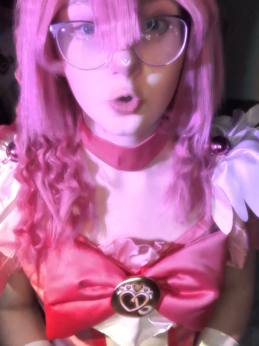 💗; cure happy . posting for ellie heh (---------------------------------------) #curehappycosplay #curehappy #smileprecure #cosplay #fyp @୨୧  ꒰  angel !! ꒱ @Saturn @Mimi ˖°🦇ִ ࣪𖤐 