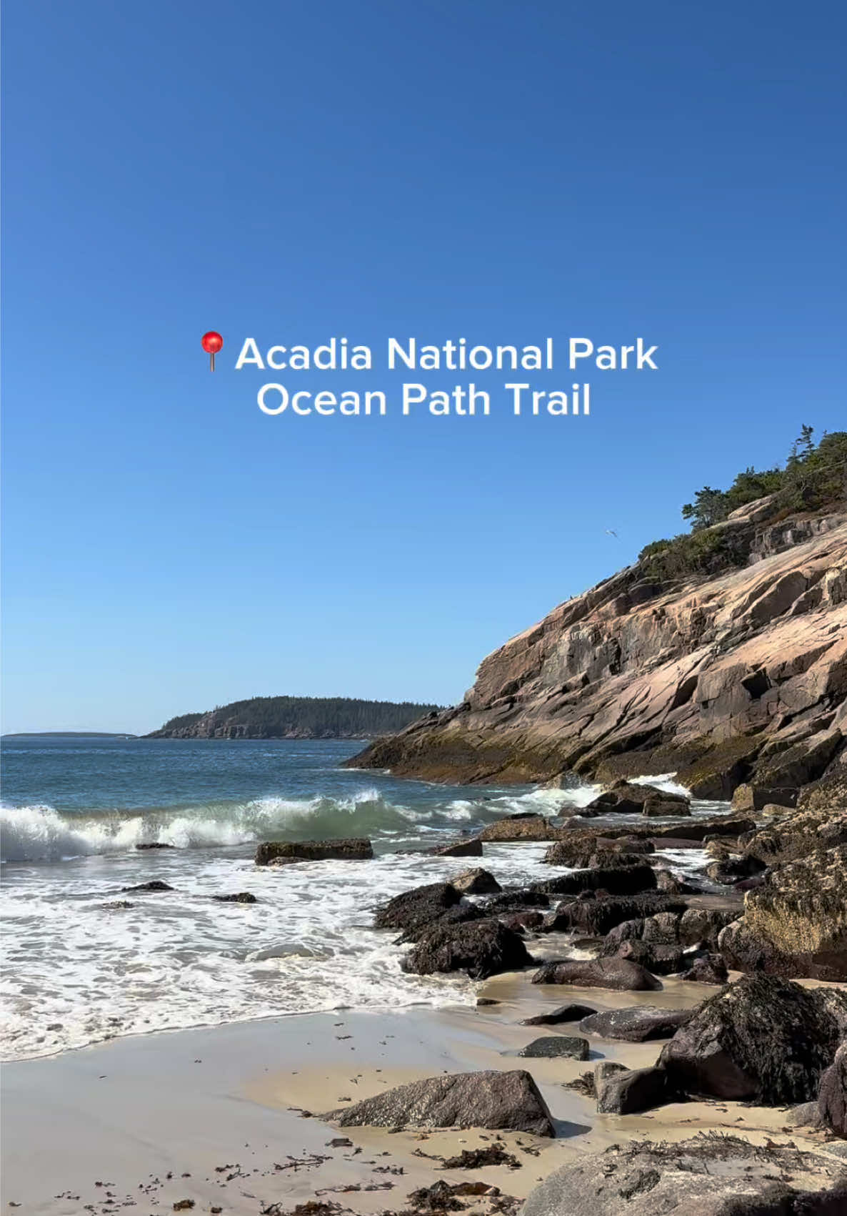 quite the veiw  #acadianationalpark#barharbor#maine#CapCut 